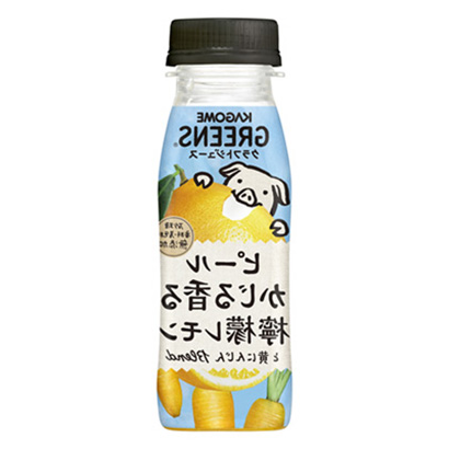 包装创意设计欣赏剥咬香的柠檬和黄胡萝卜可果美(图1)
