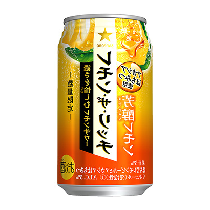 包装创意设计欣赏札幌柠檬富香醇柠檬札幌啤酒(图1)