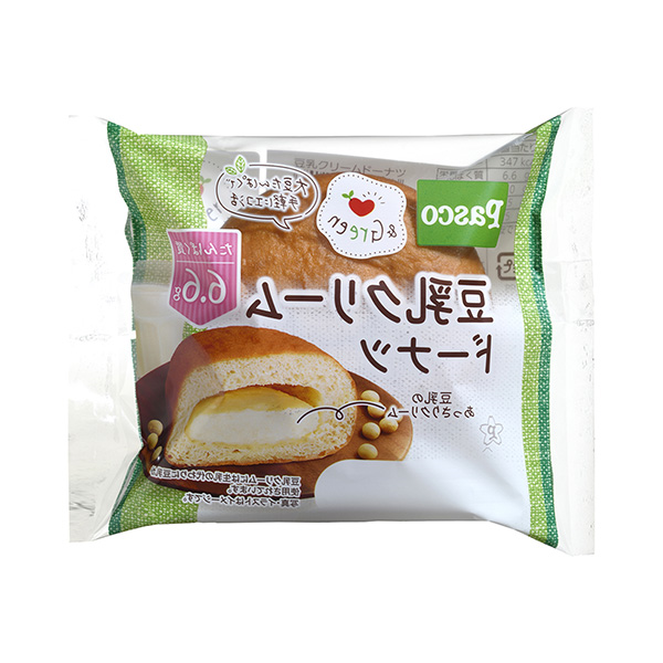 食品包装设计欣赏豆浆奶油甜甜圈敷岛制面包包装设计欣赏(图1)