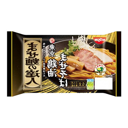 包装设计公司推荐混合面达人新东京鸡油混合荞麦面日清食品保鲜面类包装设计(图1)
