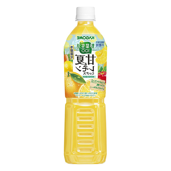 蔬菜生活甘夏柠檬混合料可果美包装设计(图1)