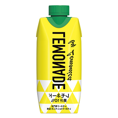 包装设计公司推荐柠檬水森永乳业果实清凉饮料包装设计(图1)