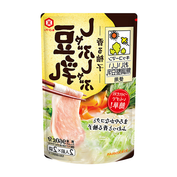 包装设计公司推荐基考曼豆浆涮香柚子基考曼食品调味料包装设计(图1)