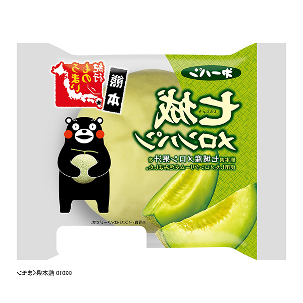 包装设计公司推荐熊本七城甜瓜面包包装设计欣赏(图1)