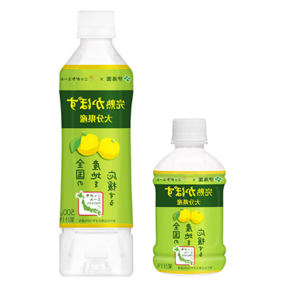 日本耶鲁大分县产熟透的稻草人伊藤园果实清凉饮料包装设计(图1)