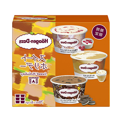 哈根达斯餐盒套房假日限时哈根达斯日本冰淇淋类包装设计(图1)