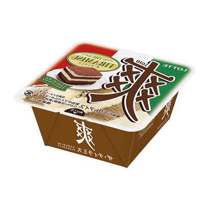 爽扎蒂拉米斯马卡彭巧克力浓缩咖啡乐天冰淇淋类包装设计(图1)