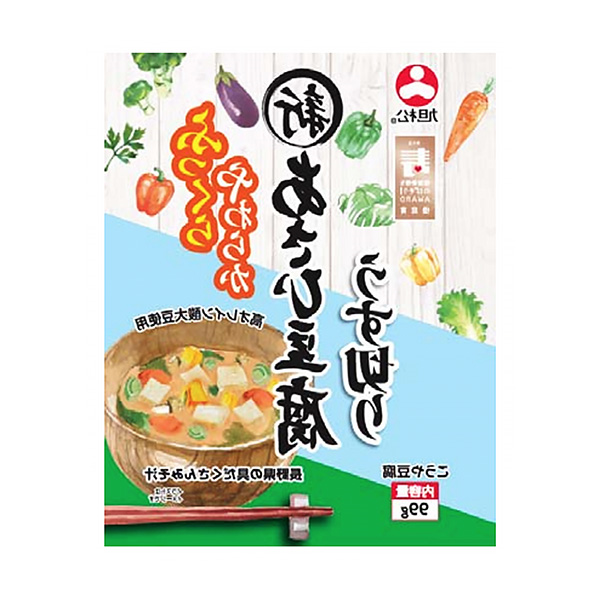 新朝日豆腐薄片旭松包装设计(图1)